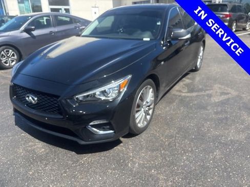 Used 2018 INFINITI Q50 Luxe AWD/4WD image 3