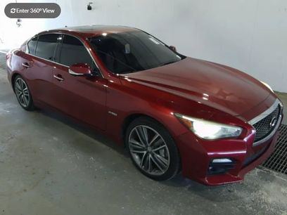 Used 2014 INFINITI Q50 Hybrid AWD w/ Deluxe Technology Package