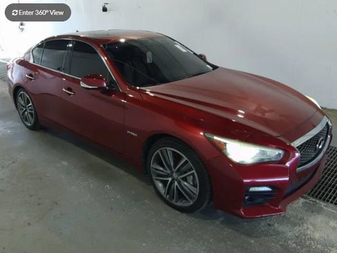Used 2014 INFINITI Q50 Hybrid AWD w/ Deluxe Technology Package image 1
