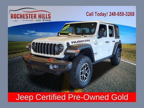 Certified 2026 Jeep Wrangler Unlimited Rubicon AWD/4WD image 1