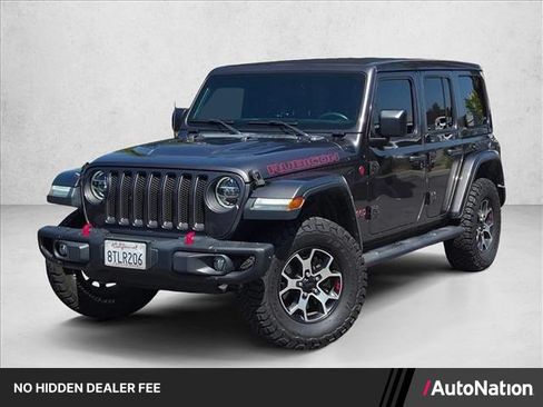 Used 2021 Jeep Wrangler Unlimited Rubicon w/ Steel Bumper Group AWD/4WD image 1