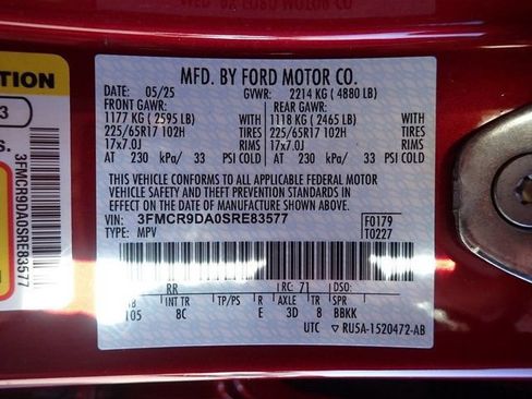Used 2025 Ford Bronco Sport Badlands AWD/4WD image 23