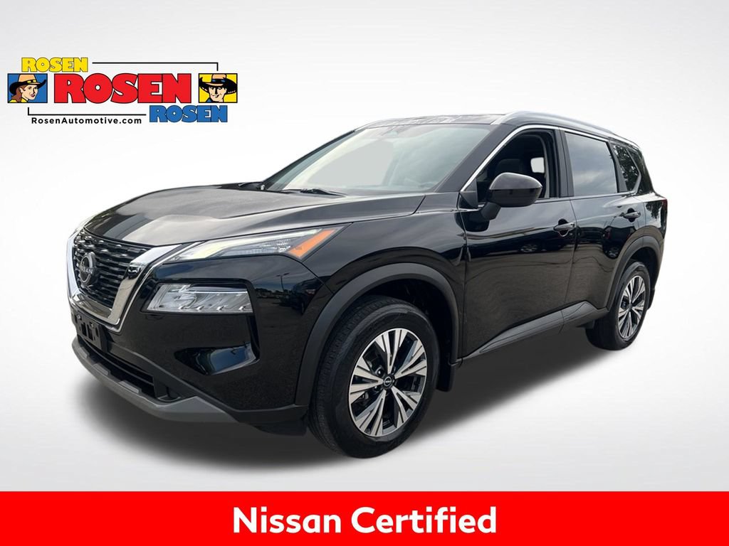 Certified 2023 Nissan Rogue SV w/ SV Premium B Package AWD/4WD 360° Tour
