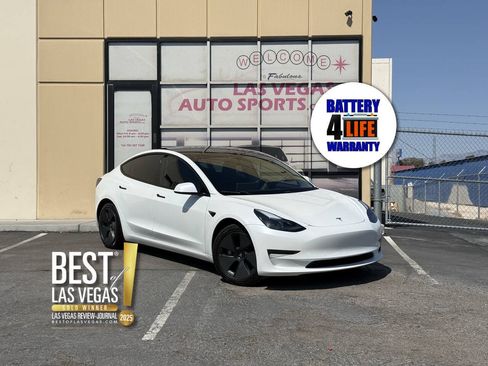 Used 2021 Tesla Model 3 Long Range AWD/4WD image 1