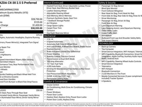 Used 2024 MAZDA CX-30 AWD 2.5 S w/ Preferred Package image 2