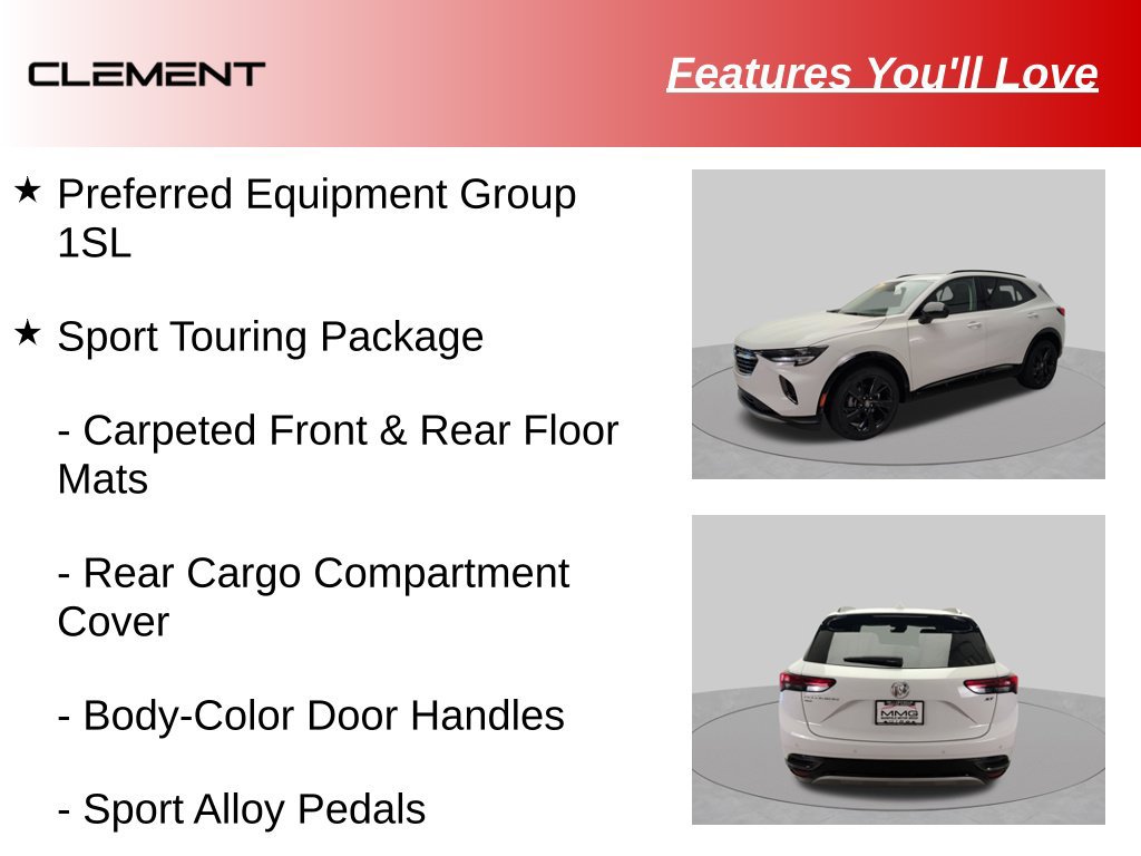 Used 2023 Buick Envision Essence w/ Sport Touring Package AWD/4WD image 9