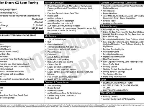 Used 2024 Buick Encore GX Sport Touring image 18