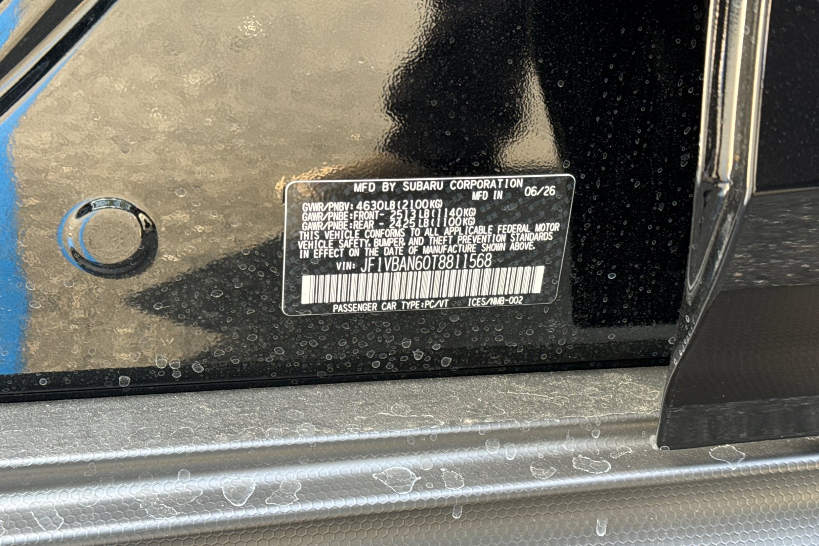 New 2026 Subaru WRX Limited AWD/4WD image 27
