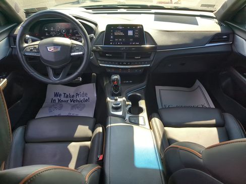 Certified 2022 Cadillac CT4 V w/ Technology Package RWD image 18