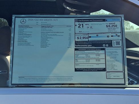 New 2026 Mercedes-Benz GLE 450 4MATIC image 19
