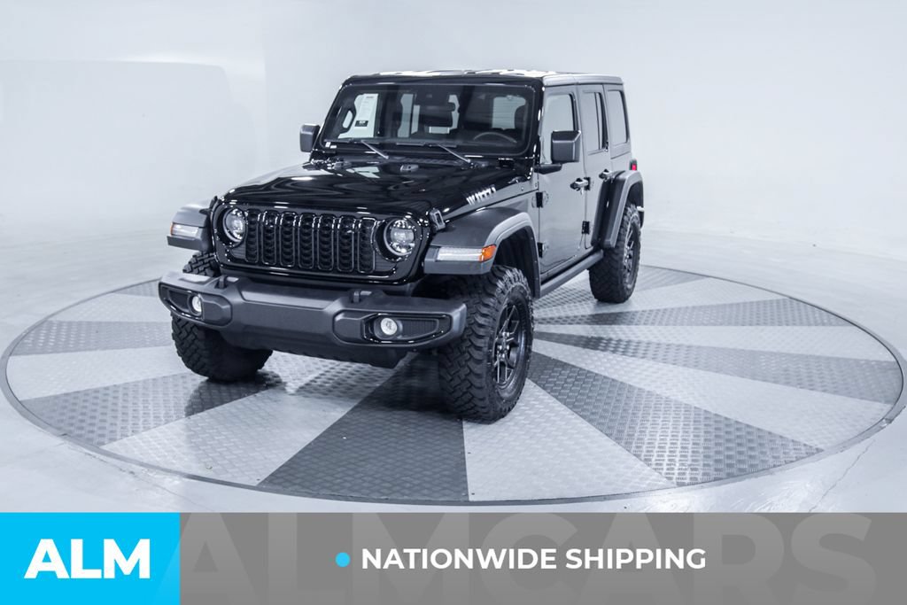 Used 2025 Jeep Wrangler Unlimited Sport AWD/4WD image 2