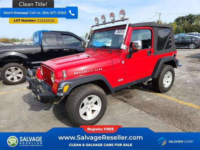 Used 2006 Jeep Wrangler Rubicon w/ Security Group AWD/4WD image 1