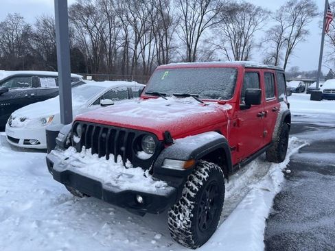 Used 2020 Jeep Wrangler Unlimited Sport image 1