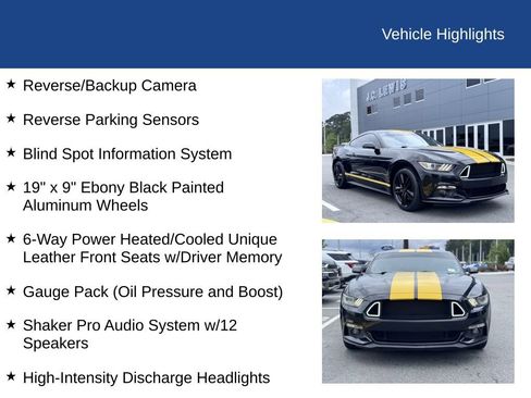 Used 2015 Ford Mustang Premium w/ Ecoboost Performance Package RWD image 22