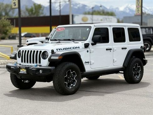 Used 2023 Jeep Wrangler Unlimited Rubicon 4xe w/ Cold Weather Group AWD/4WD image 3