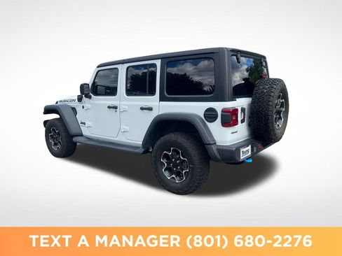 Used 2023 Jeep Wrangler Unlimited Rubicon 4xe AWD/4WD image 3