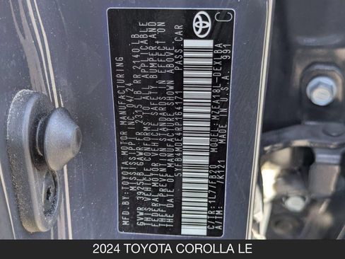 Used 2024 Toyota Corolla LE FWD image 24