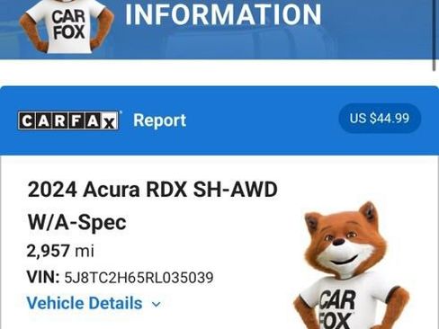 Used 2024 Acura RDX A-Spec AWD/4WD image 6