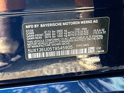 New 2026 BMW X5 sDrive40i w/ M Sport Package RWD image 25