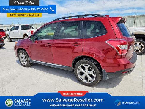 Used 2016 Subaru Forester 2.5i Touring w/ Eyesight & Navigation System AWD/4WD image 3