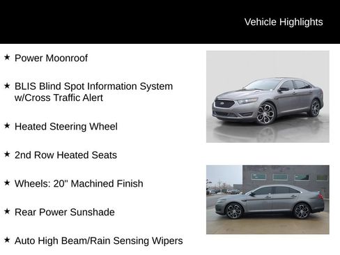 Used 2014 Ford Taurus SHO w/ Equipment Group 401A image 21