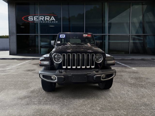 Used 2022 Jeep Wrangler Unlimited Sahara w/ LED Lighting Group AWD/4WD image 6