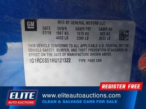 Used 2017 Chevrolet Volt LT w/ Comfort Package FWD image 18