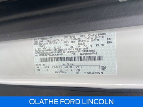 Used 2025 Ford Transit 350 XLT RWD image 13