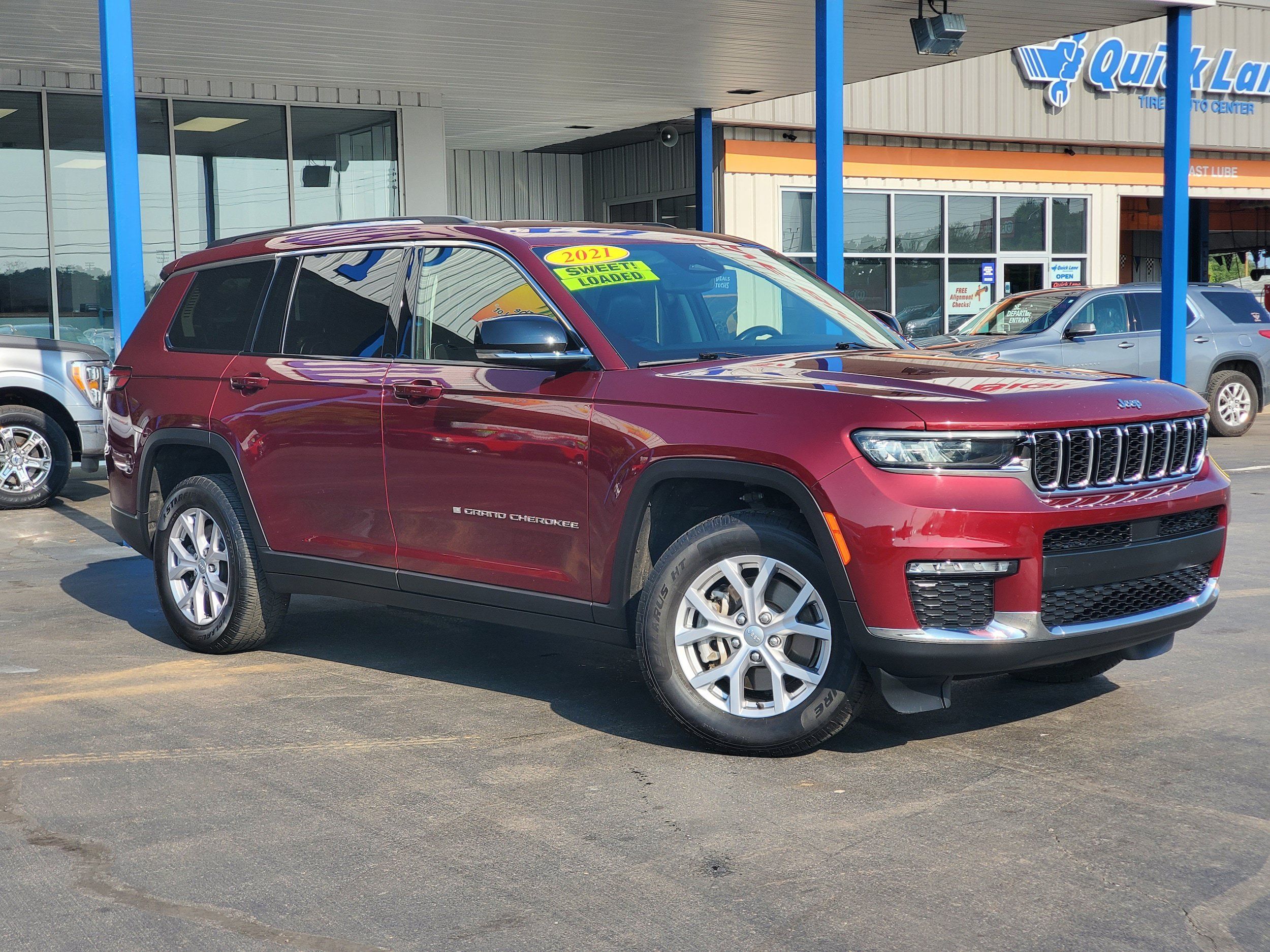 Used 2021 Jeep Grand Cherokee L Limited AWD/4WD image 1
