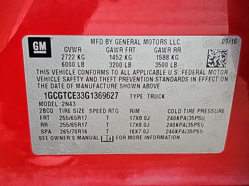 Used 2016 Chevrolet Colorado LT w/ Luxury Package, Chrome image 39