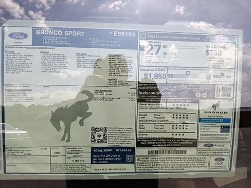 New 2026 Ford Bronco Sport Outer Banks AWD/4WD image 30