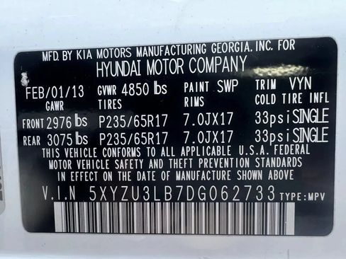 Used 2013 Hyundai Santa Fe Sport w/ Technology Pkg FWD image 17