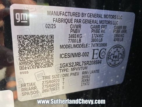 Certified 2025 GMC Yukon XL Denali image 57