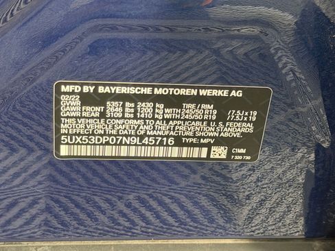 Used 2022 BMW X3 xDrive30i image 21