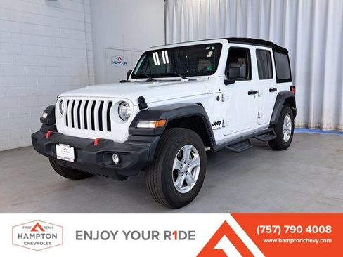 Used 2022 Jeep Wrangler Unlimited Sport AWD/4WD image 1