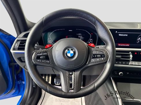 Used 2021 BMW M3 w/ M Carbon Exterior Package RWD image 12