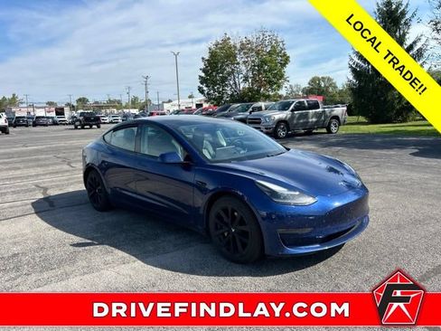 Used 2021 Tesla Model 3 Long Range AWD/4WD image 3