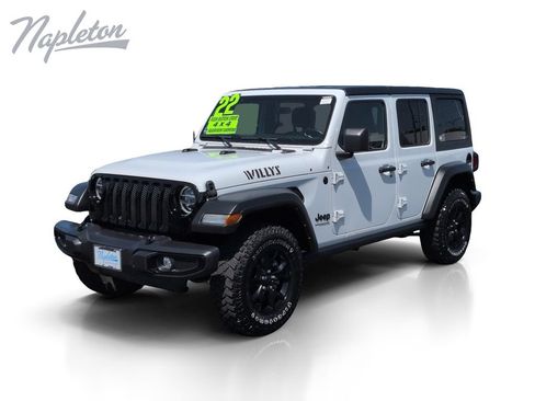 Used 2022 Jeep Wrangler Unlimited Sport AWD/4WD image 1