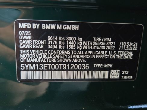 New 2026 BMW X5 M Competition w/ Executive Package image 20