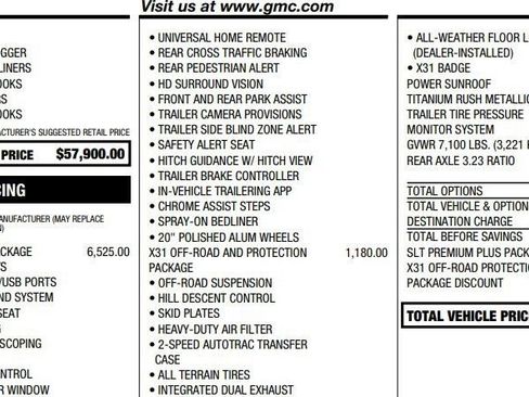 Used 2024 GMC Sierra 1500 SLT w/ SLT Premium Plus Package AWD/4WD image 2