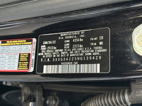 Used 2022 Kia K5 EX image 36