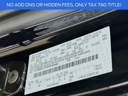 New 2025 Ford F150 STX w/ STX Black Appearance Package image 30