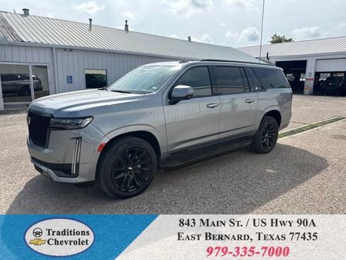 Used 2023 Cadillac Escalade ESV Sport w/ LPO, ONYX Package AWD/4WD image 1