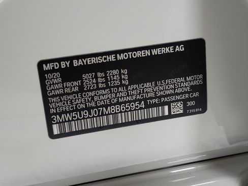 Used 2021 BMW M340i xDrive w/ Premium Package AWD/4WD image 39