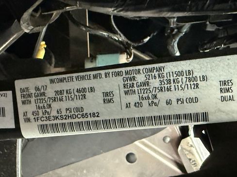 Used 2017 Ford E-350 and Econoline 350 Super Duty w/ A/C Prep Package image 19