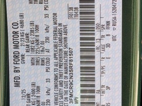 New 2025 Ford Bronco Sport Outer Banks image 34