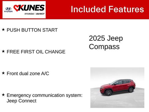 Used 2025 Jeep Compass Limited AWD/4WD image 3