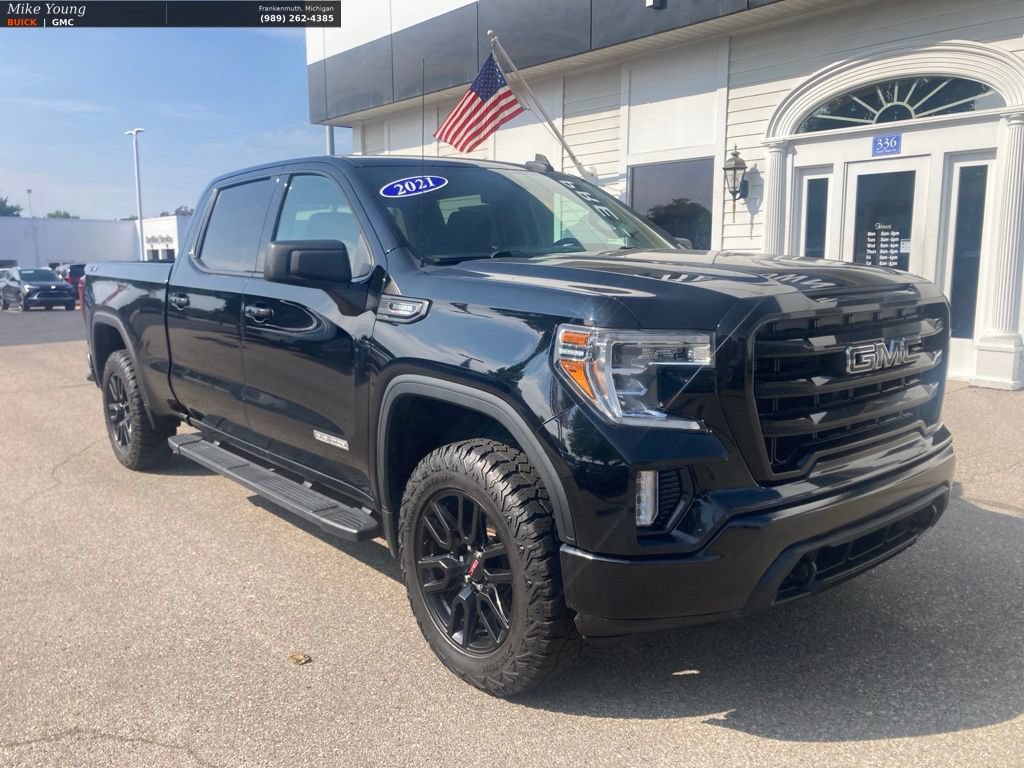 Used 2021 GMC Sierra 1500 Elevation w/ LPO, Elevation Black Package AWD/4WD image 3