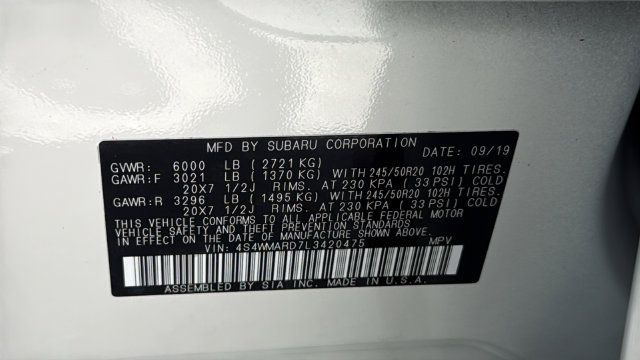 Used 2020 Subaru Ascent Touring w/ Popular Package #2 AWD/4WD image 27
