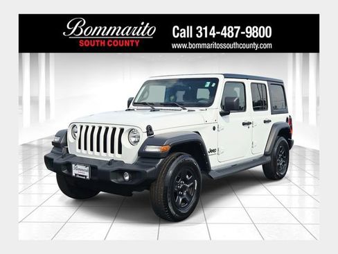 Used 2023 Jeep Wrangler Unlimited Sport AWD/4WD image 1